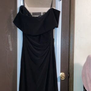 Long off the shoulders dress